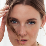 Forglemmigej Medium Ørestikkere, sølv