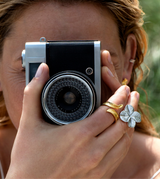 Græs Statement Ring forgyldt