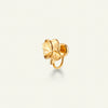 Firkløver ear cuff, forgyldt