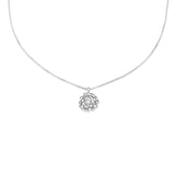 Dild Vedhæng Sølv, justerbar kæde