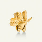 Rosenblad broche