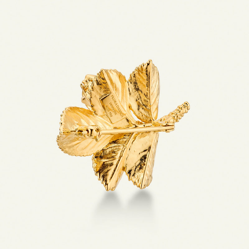 Rosenblad broche