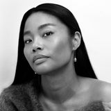 Rose kædeøreringe, sølv